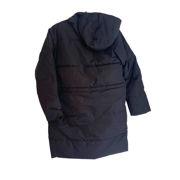 Everlane The ReNew Long Puffer Coat Long Sleeve Black Size Small NWT - Picture 7 of 13